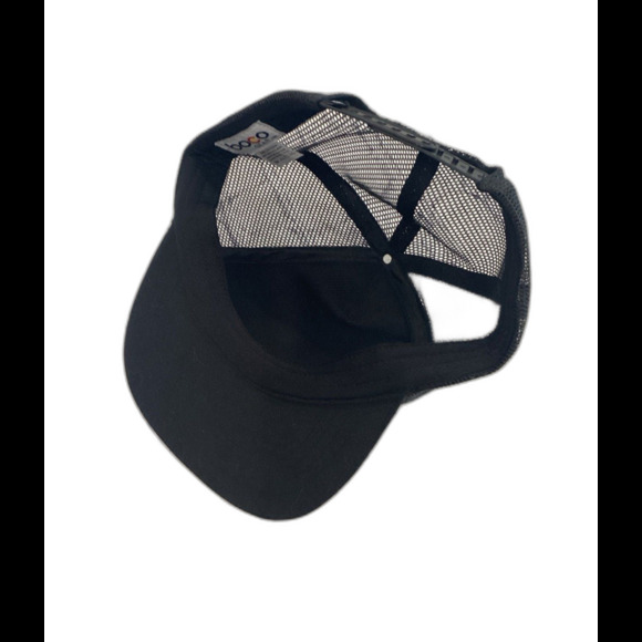 Boco Cap Hat Unisex Snapback Black White Foam Front Graphic Technical Trucker - Picture 5 of 6
